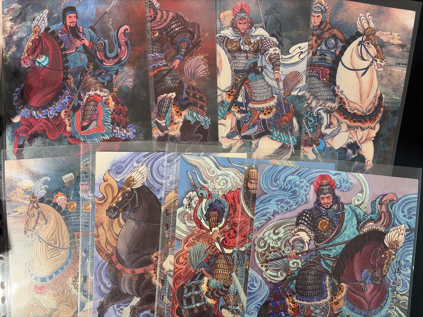 NO.30 好又多金牌大场，每周一站式配齐，方便凑单！（周6晚9点截拍，卖家送拍0抽成！） 齐卡 三国二十四名将 冯涛 五虎+魏延+颜良文丑 普卡A4大卡8张