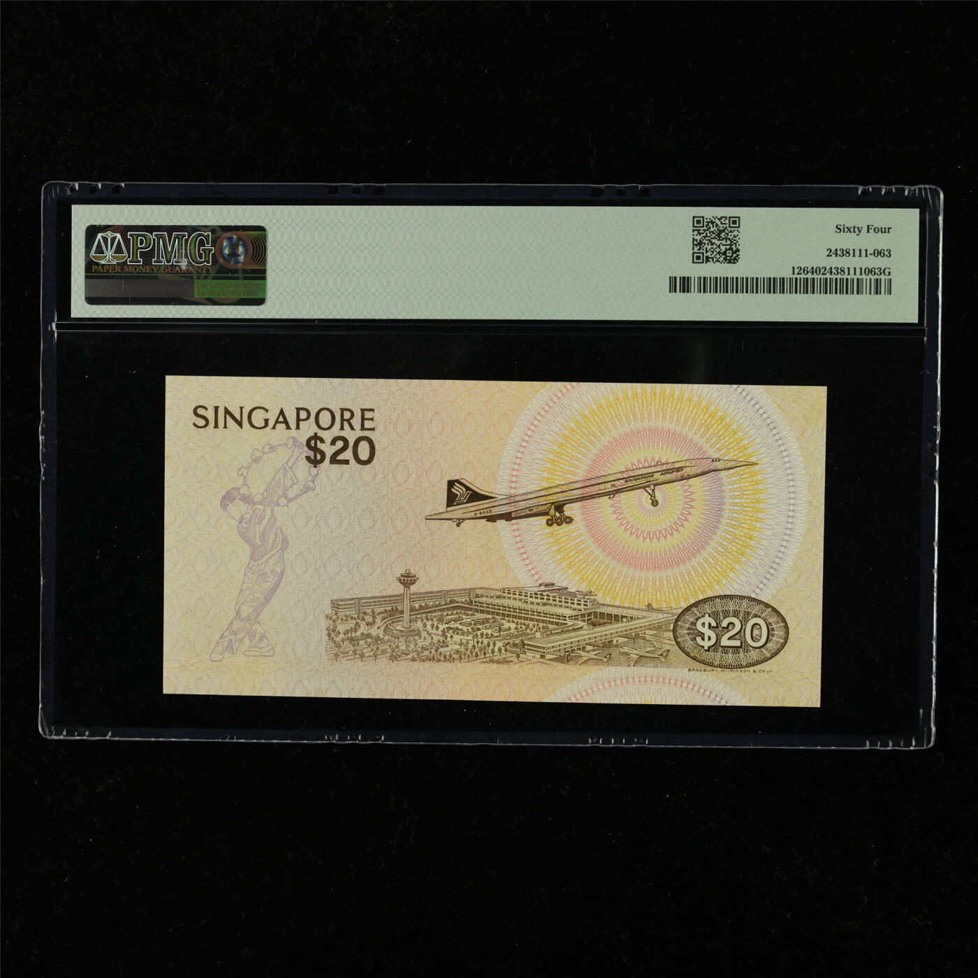 【亘邦集藏】第228期拍卖 1979年 新加坡20元 PMG 64 A/79 689963