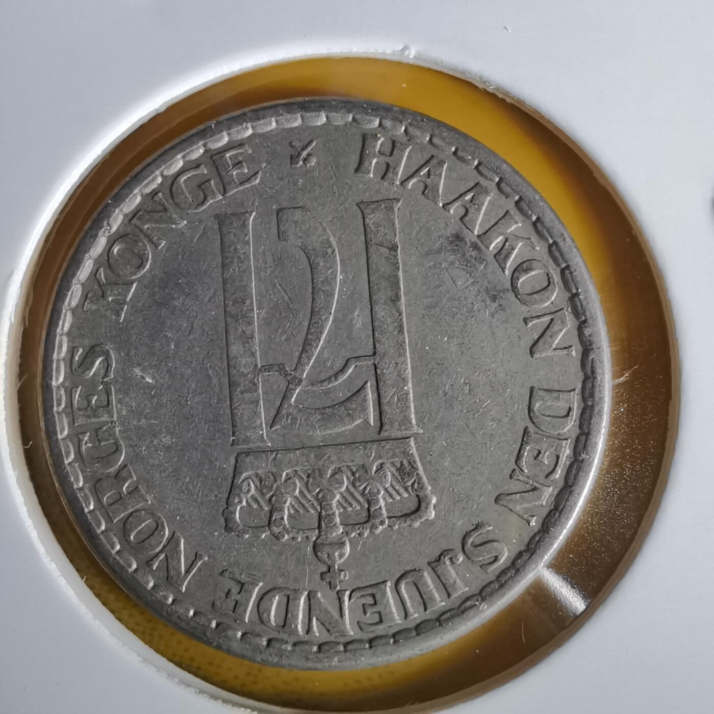 沼泽如烟--第1059场 挪威1955年1克朗