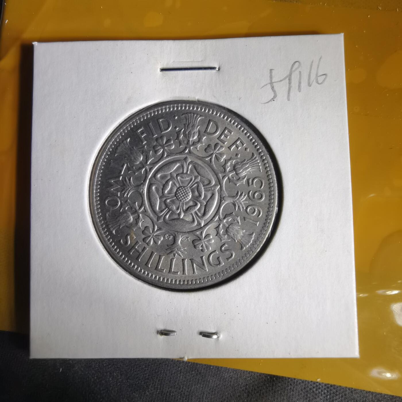 沼泽如烟--第1059场 英国1965年2先令