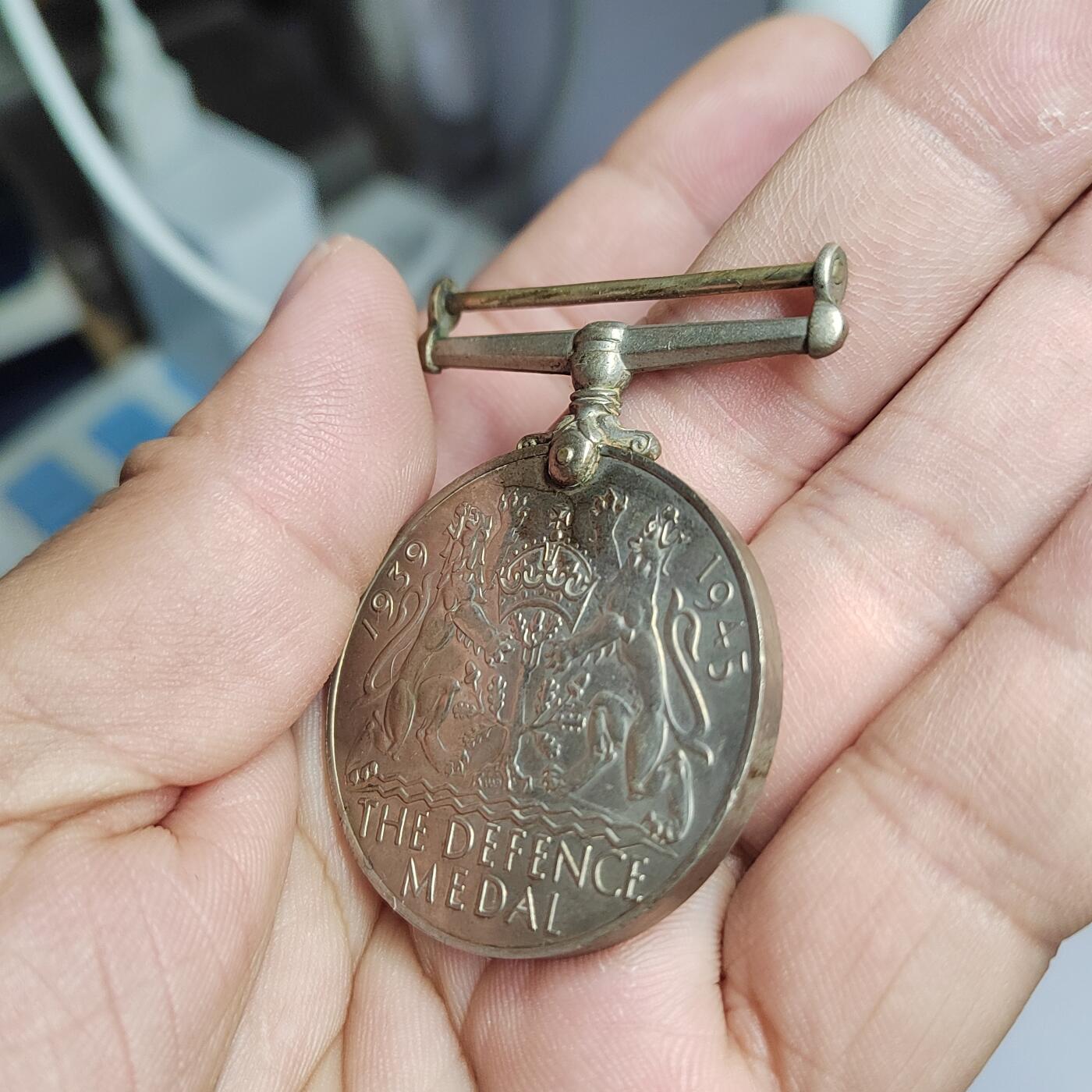 PCAI钱币  17-810  钱币邮票纪念章小专场 英国二战  国土防御作战奖章