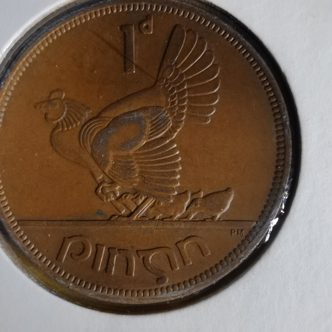 沼泽如烟--第1059场 爱尔兰1963年1便士