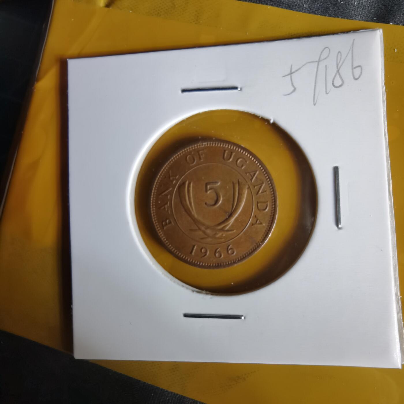 沼泽如烟--第1059场 乌干达1966年五分