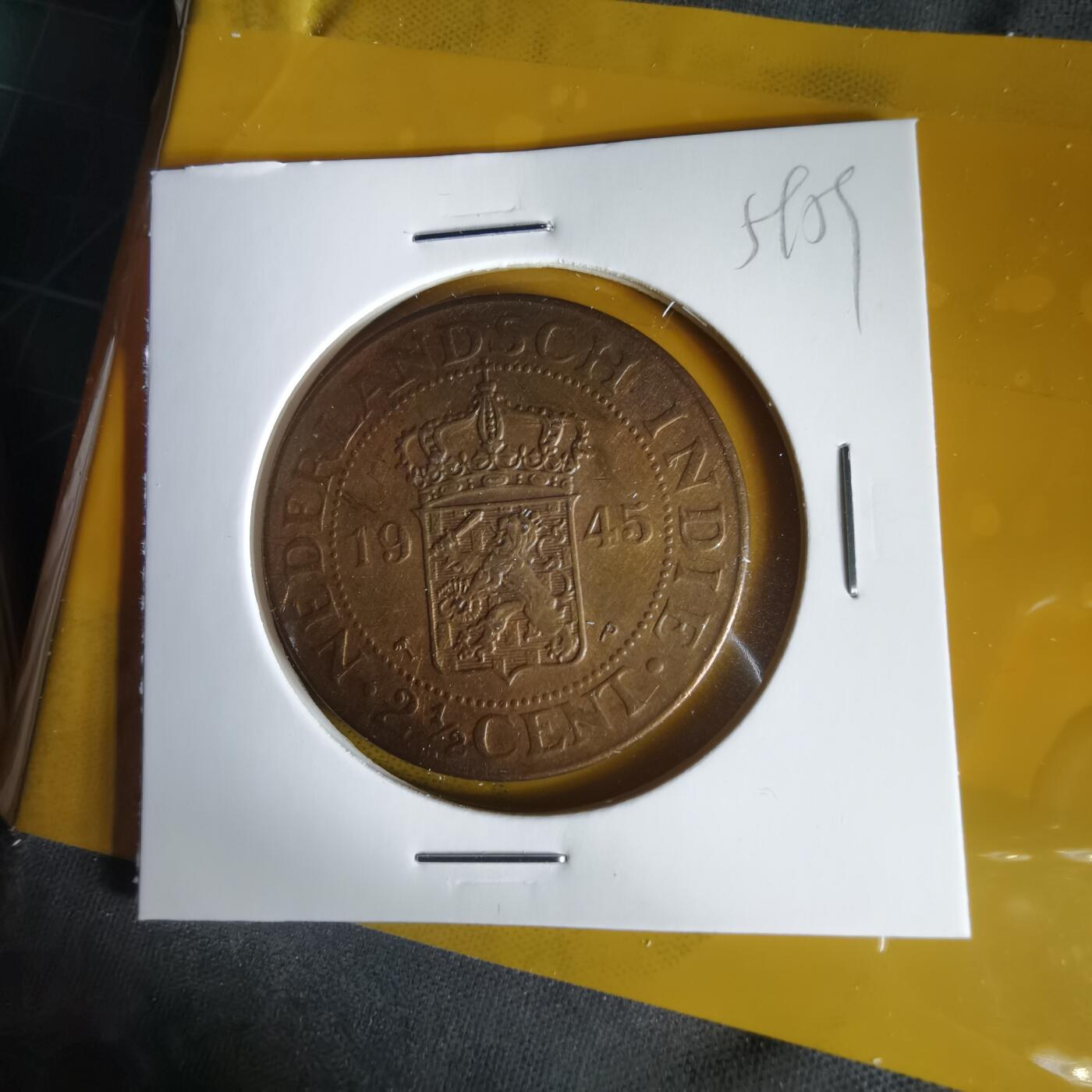 沼泽如烟--第1059场 荷属东印度1945年2.5分