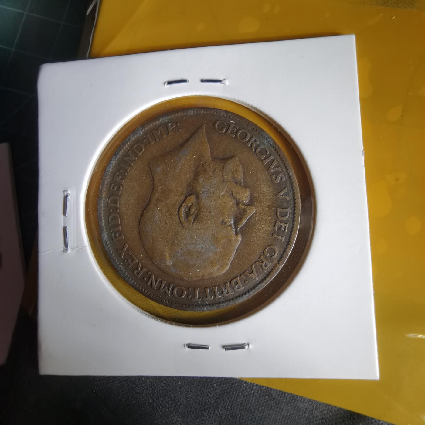 沼泽如烟--第1059场 英国1912年1便士