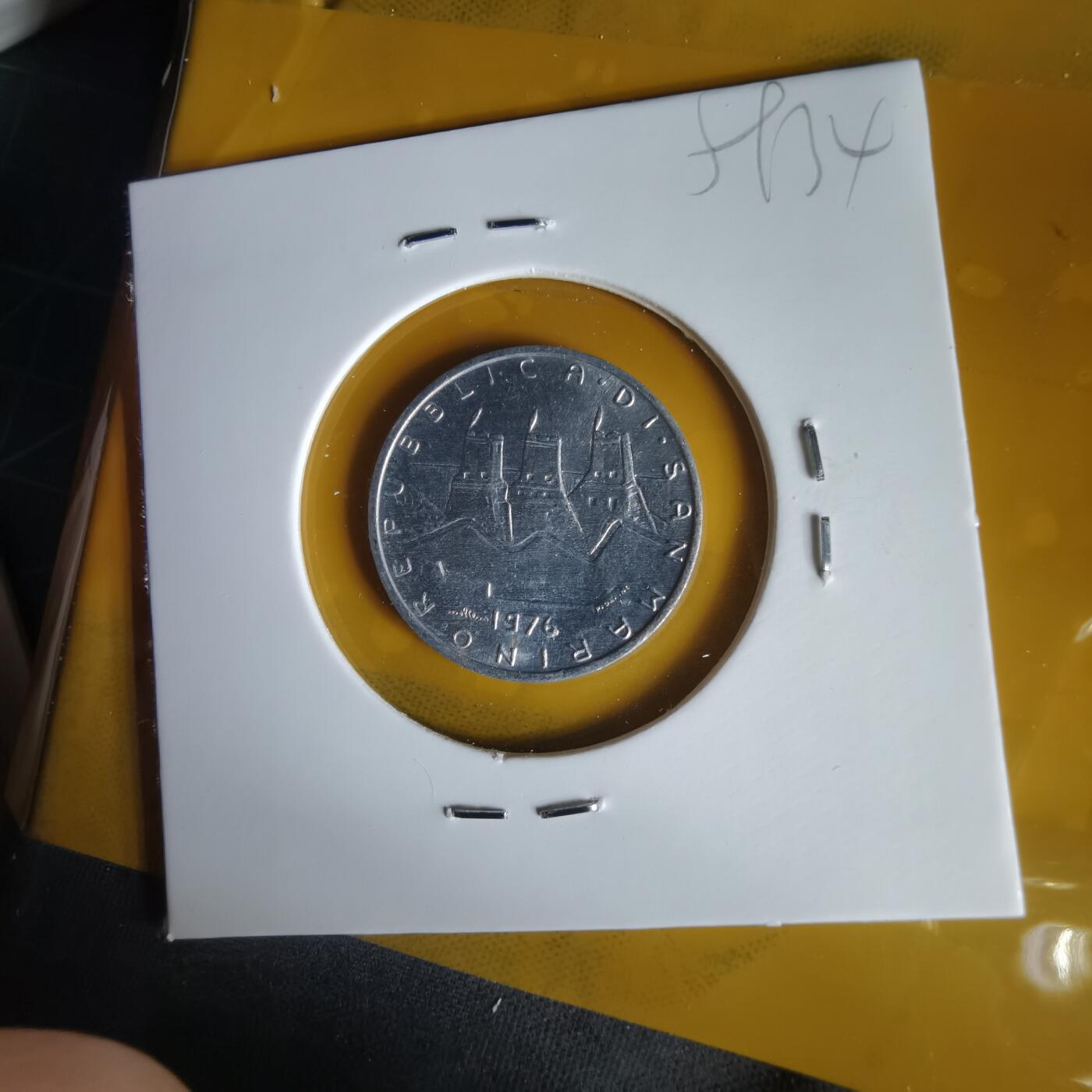 沼泽如烟--第1059场 圣马力诺1976年5里拉FAO