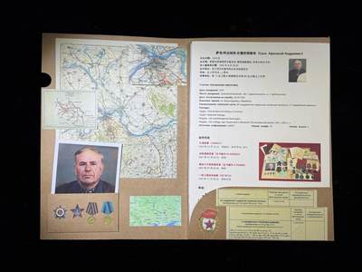 戎马世界章牌大赏第115期 苏联近卫军列兵套章，包括红星勋章，85版二级卫国战争勋章，战胜德国与一系列周年章，得主还获得过解放贝尔格莱德，只有证书了，红星事迹为得主带领工兵冒着炮火扑灭桥梁大火并且移走爆炸物，档案已经整理打印