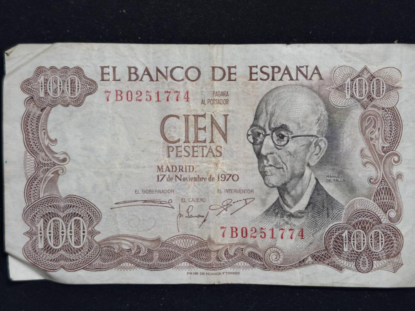 凯旋世界勋赏（第23期）（欢迎送拍）（对拍品有疑问请询问客服，不接受到手刀，出价默认拍品品相。请认真阅读拍卖规则！出价默认已认可！）（收到货请录制开箱视频，无视频概不处理问题。） 西班牙100比塞塔