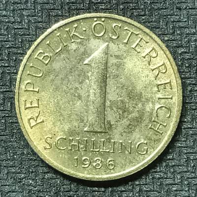 逸泉钱币2026第十九场世界钱币纪念币B2310-2754 2345奥地利1986年1先令