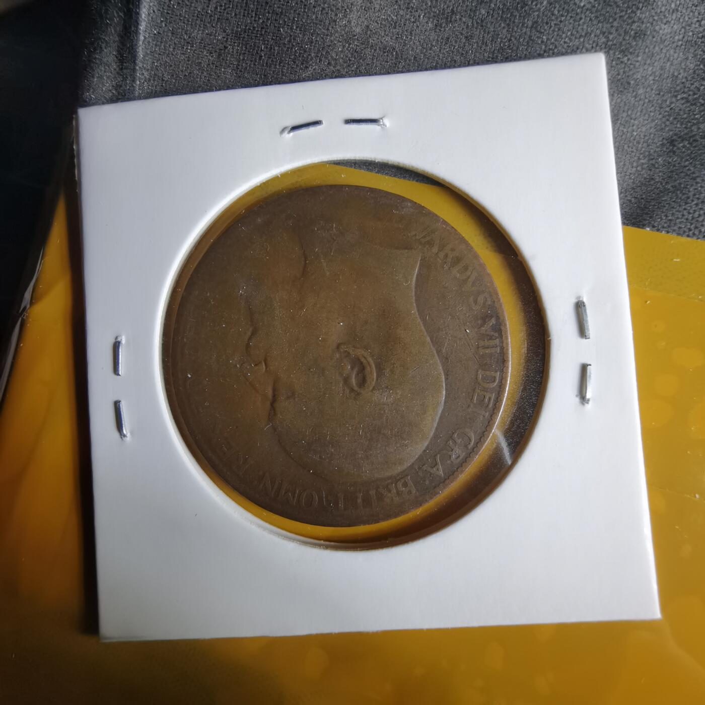 沼泽如烟--第1057场 英国1905年1便士