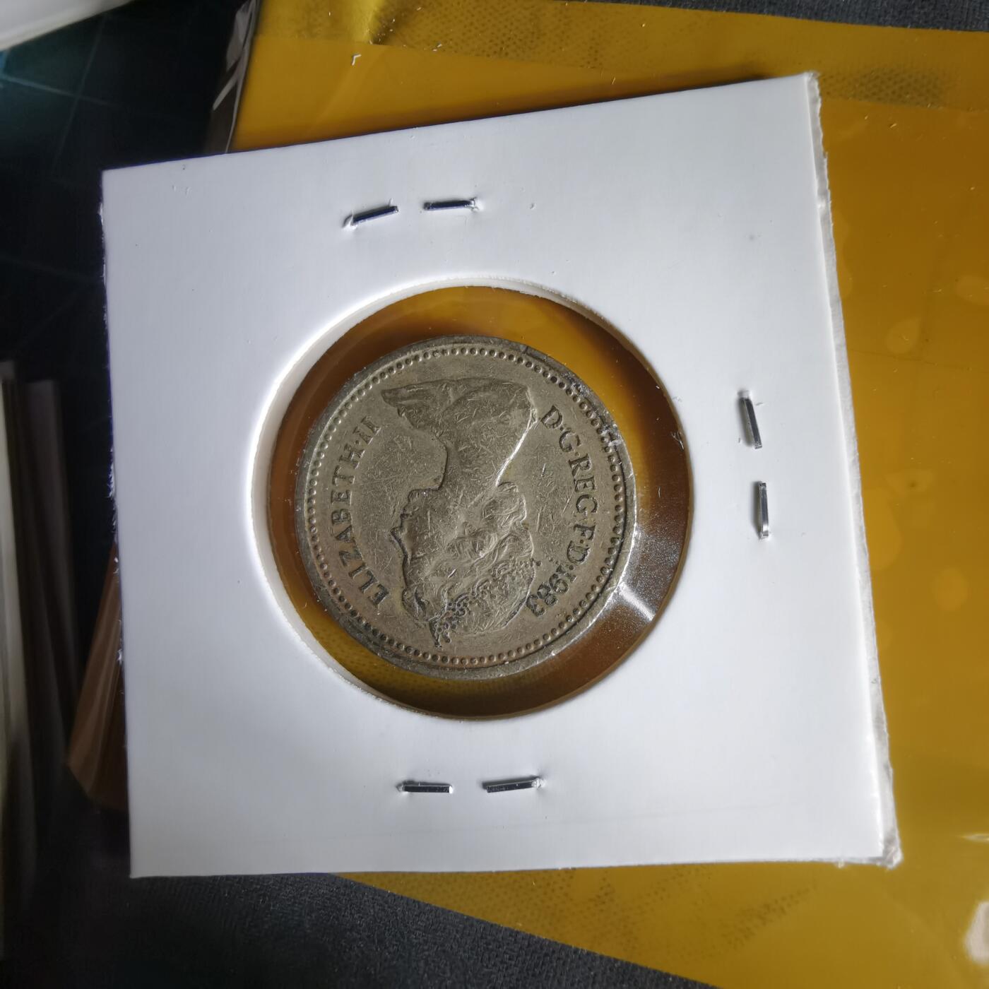 沼泽如烟--第1059场 英国1983年1磅