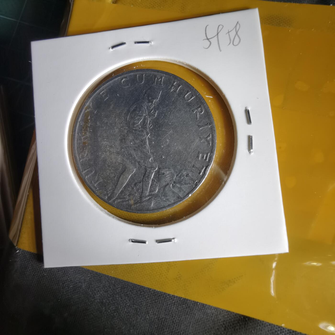 沼泽如烟--第1059场 土耳其1962年2.5里拉