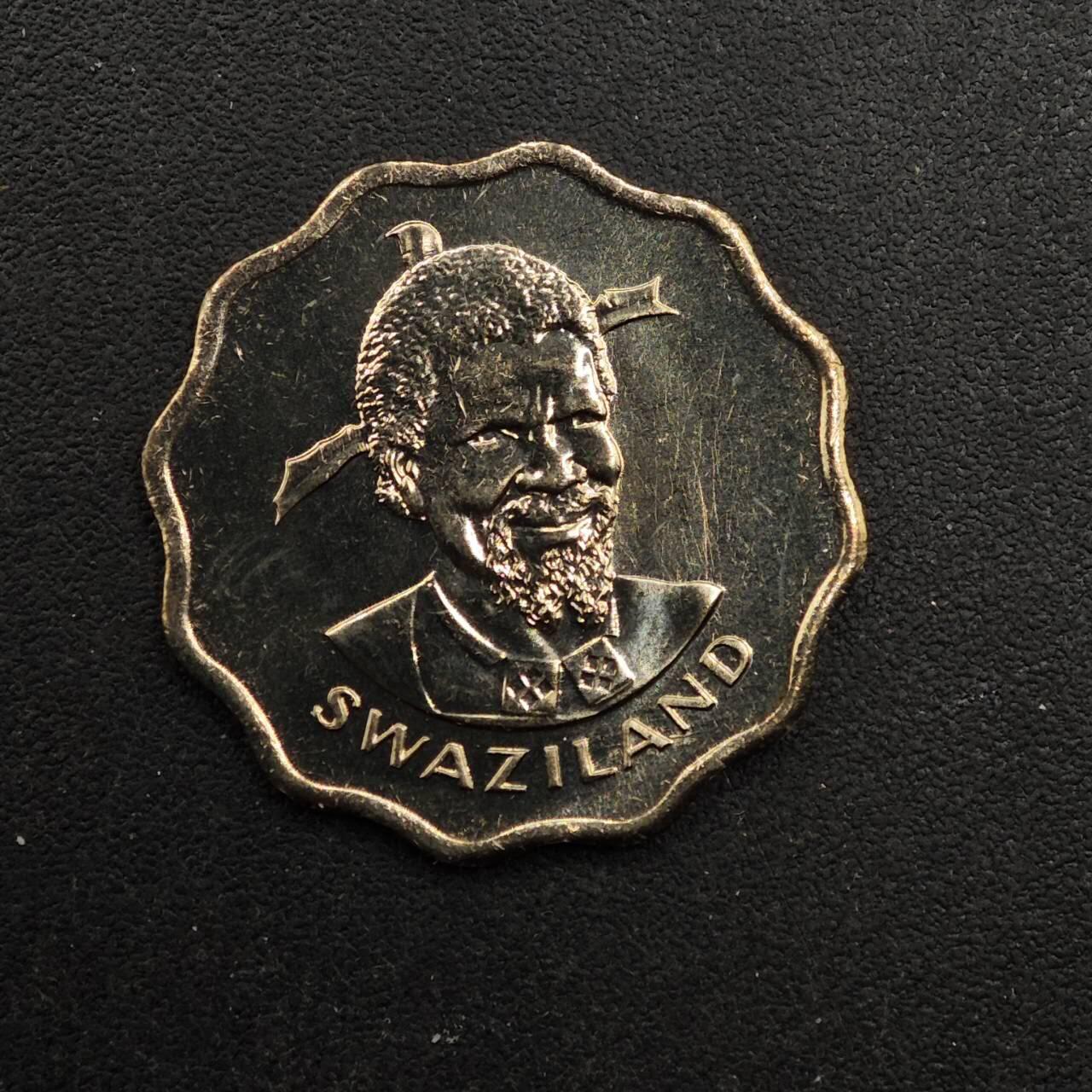 【淘币小摊】实时拍第八百九十二拍   散币场    每周一统一发货 斯威士兰1979年5分镍币