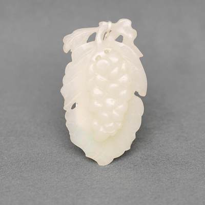  碧月说宝.韫玉流光-南京文物公司明清玉器专场（二） - 玉葡萄