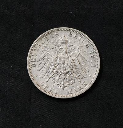 甄臻铺-世界币章拍卖（第60期），甄品场拍品征集中，送拍享返佣金等优惠多多 1911年巴伐利亚3马克