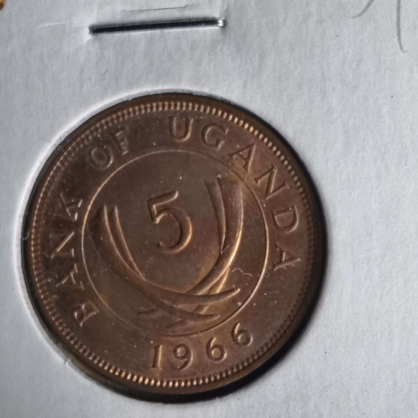 沼泽如烟--第1059场 乌干达1966年五分