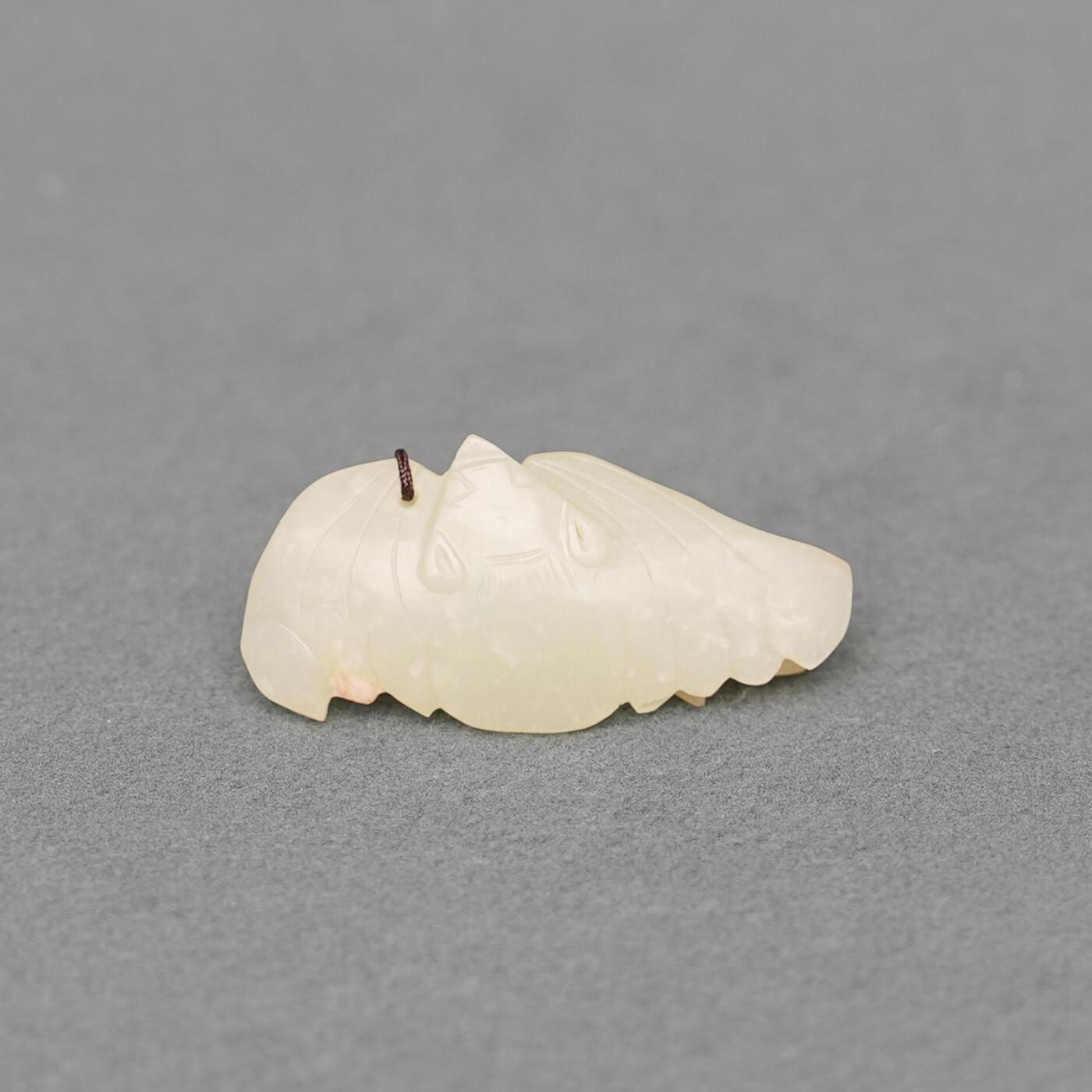  碧月说宝.韫玉流光-南京文物公司明清玉器专场（二） 玉花片 玉蝙蝠两组一件