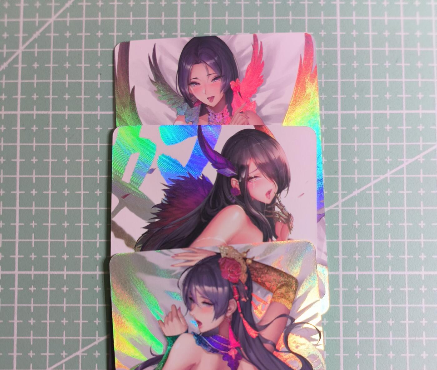 C先生卡牌 第27期 持续收拍品中…零手续费代拍 【彩闪】枕边尤物 3张 艺术