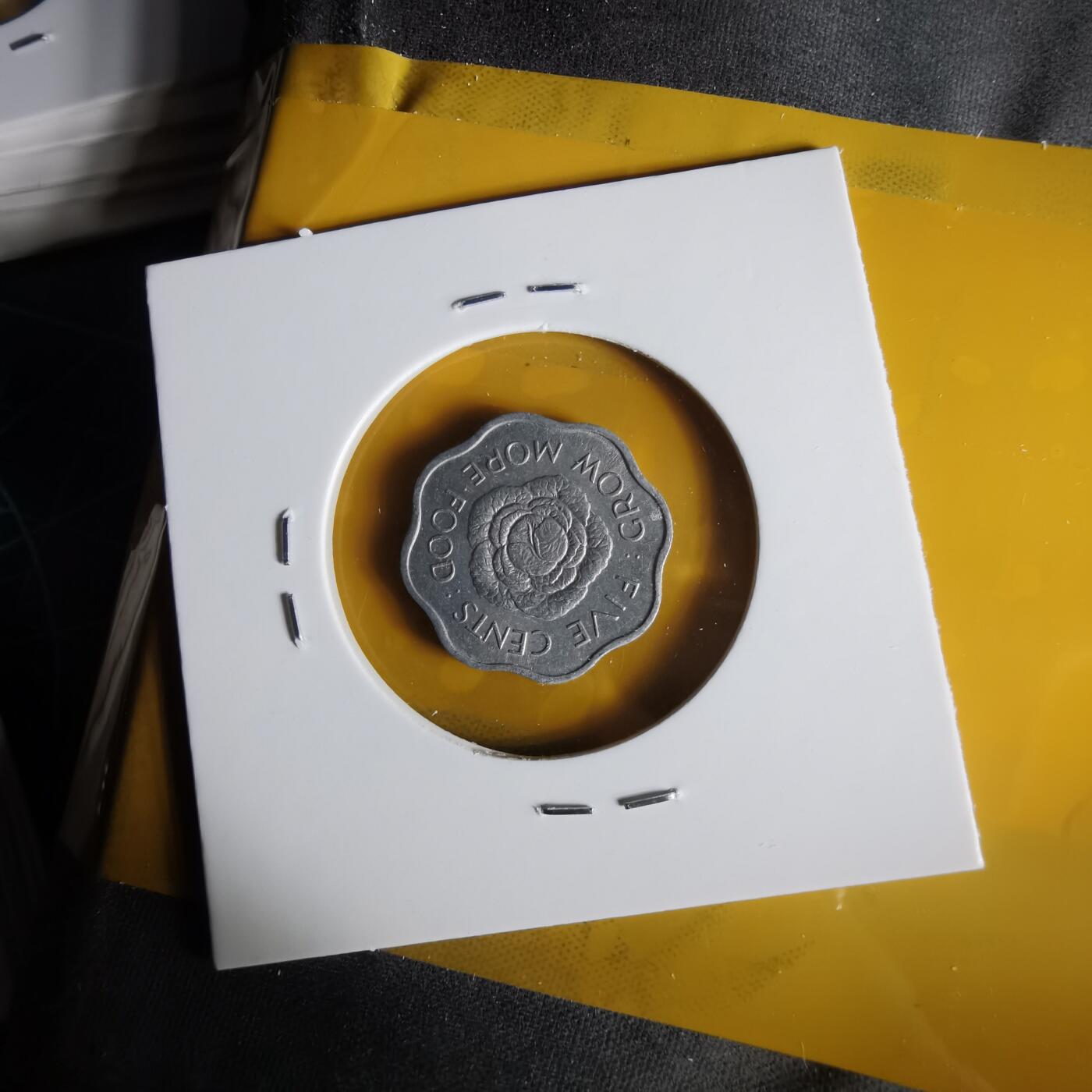 沼泽如烟--第1059场 塞舌尔1972年五分FAO