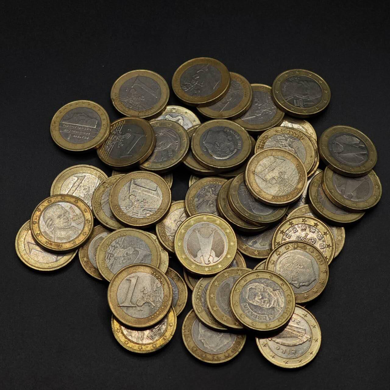 【淘币小摊】实时拍第八百九十二拍   散币场    每周一统一发货 1欧元50枚