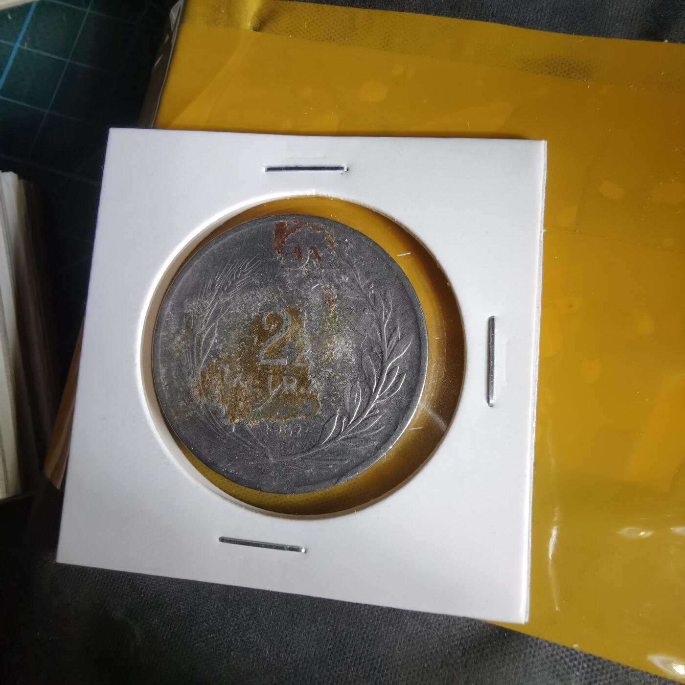 沼泽如烟--第1059场 土耳其1962年2.5里拉