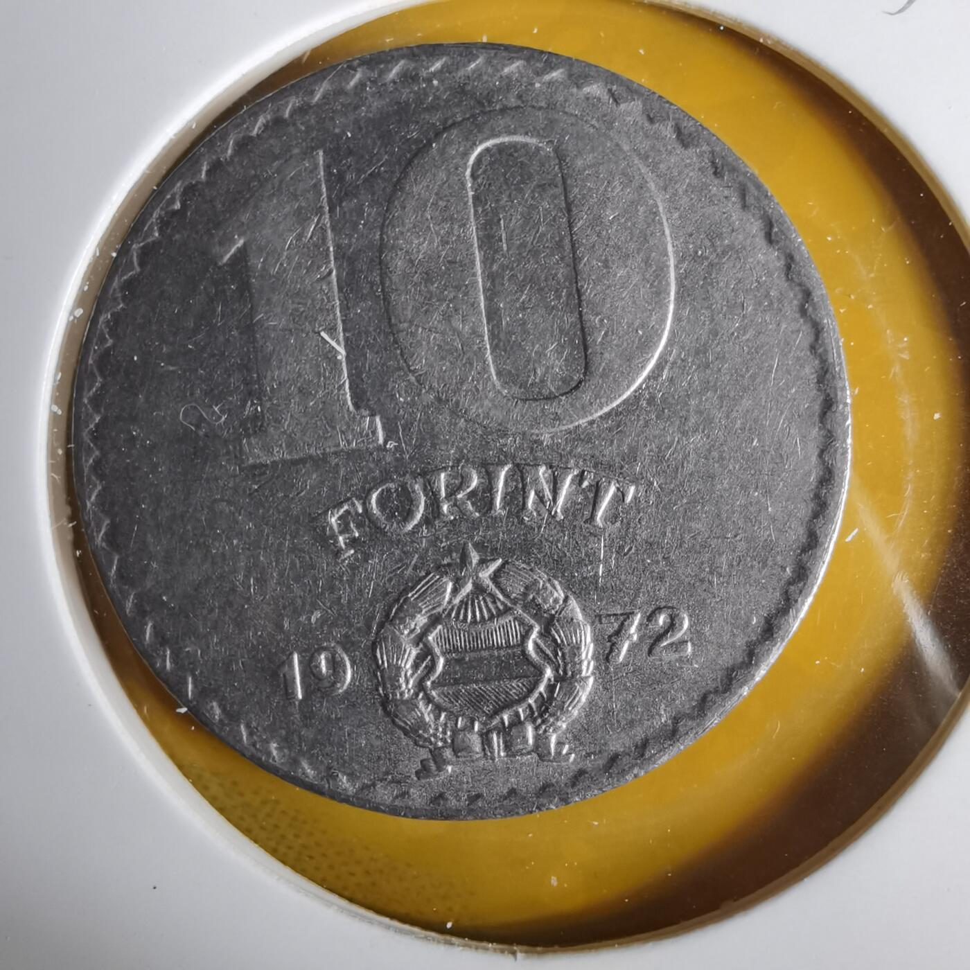 沼泽如烟--第1057场 匈牙利1972年10福林