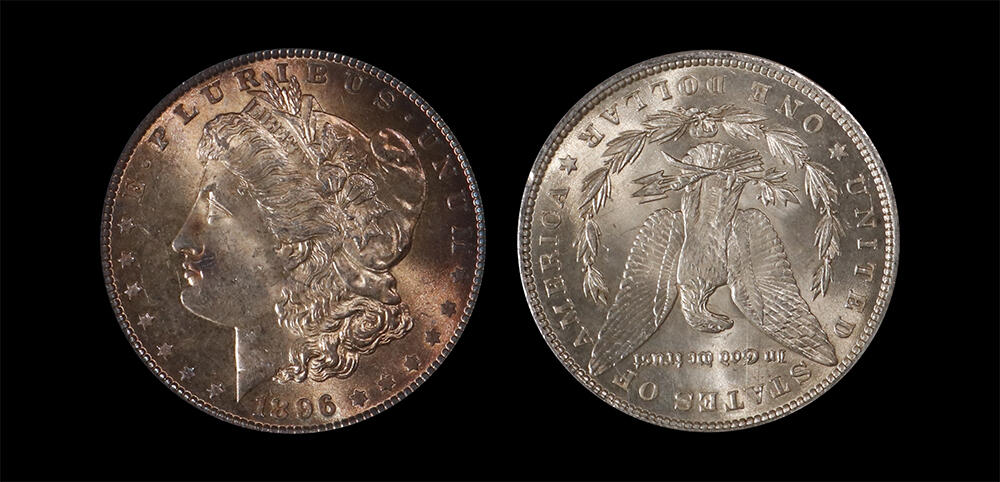 南京三省2026年春季拍卖会 世界币章&现代币 1896年美国摩根银元