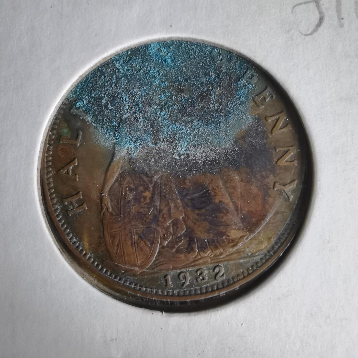 沼泽如烟--第1059场 英国1932年半便士