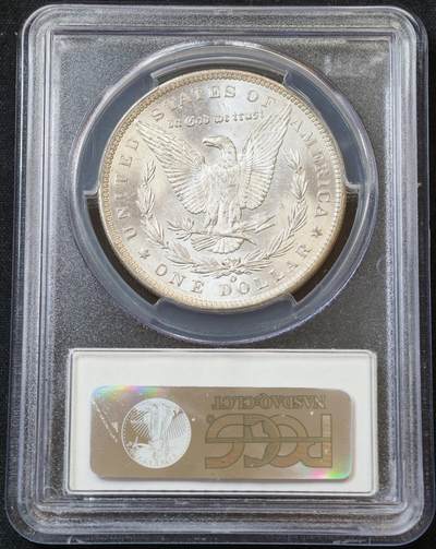 甄臻铺-世界币章拍卖（第60期），甄品场拍品征集中，送拍享返佣金等优惠多多 PCGS-MS65 1885年O版摩根，高分，脸上白白净净