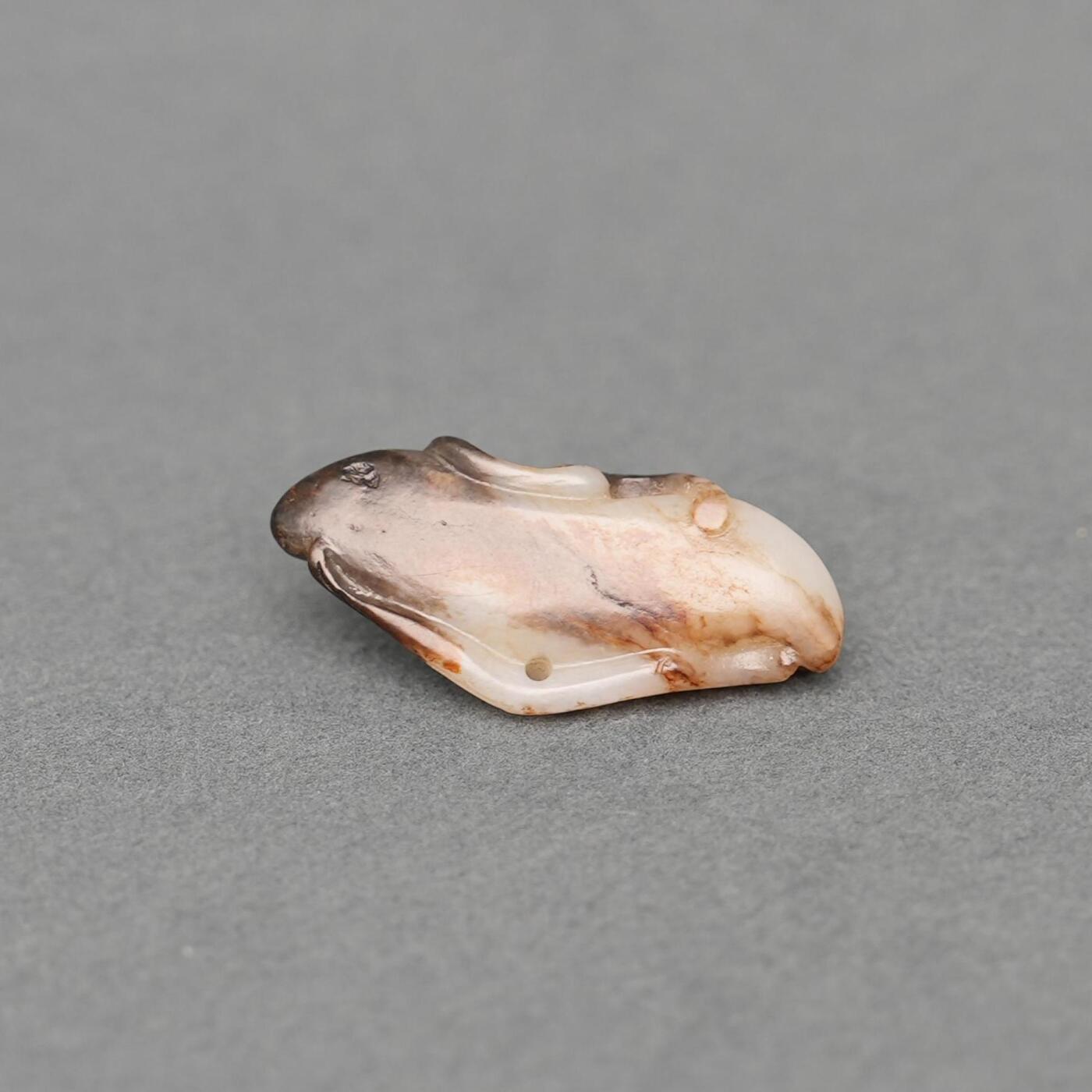  碧月说宝.韫玉流光-南京文物公司明清玉器专场（二） 沁色 菱角