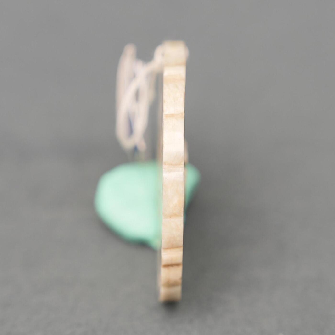 碧月说宝.韫玉流光-南京文物公司明清玉器专场（一） 旧玉卷云转心佩