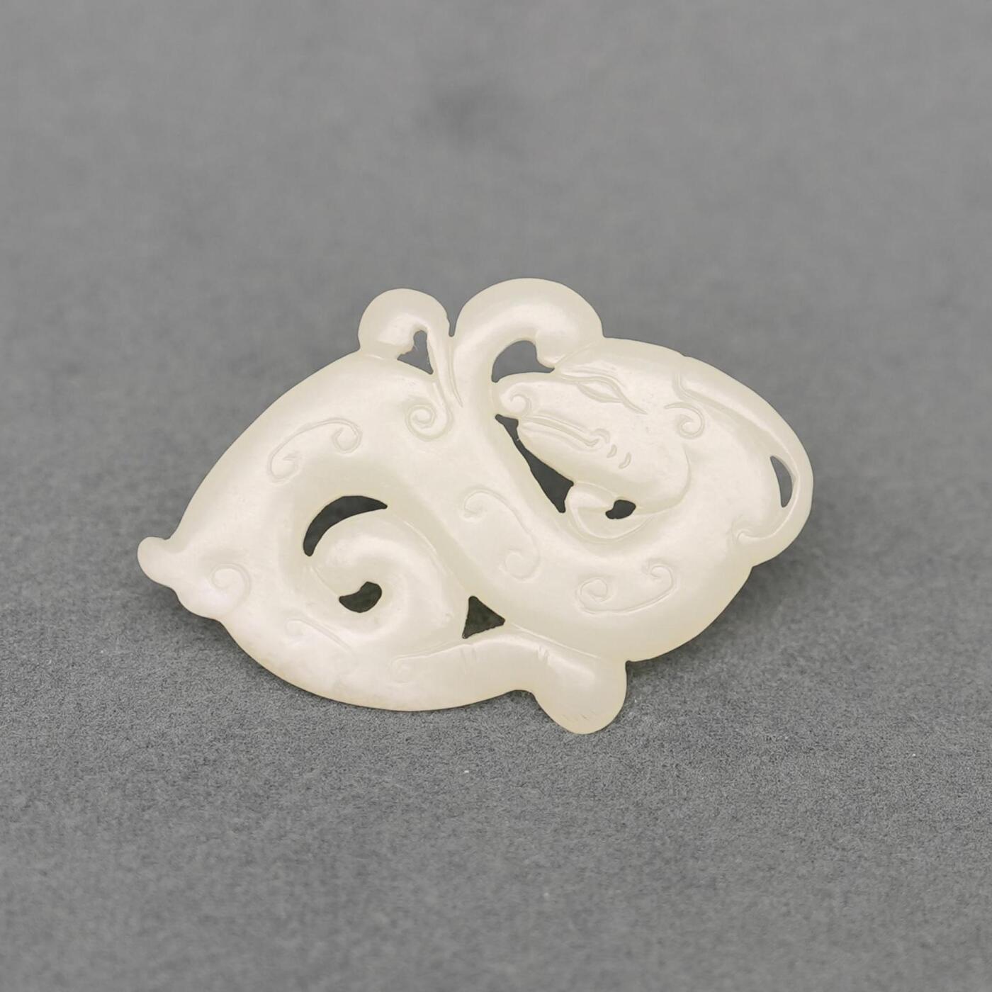 碧月说宝.韫玉流光-南京文物公司明清玉器专场（一） 玉龙佩