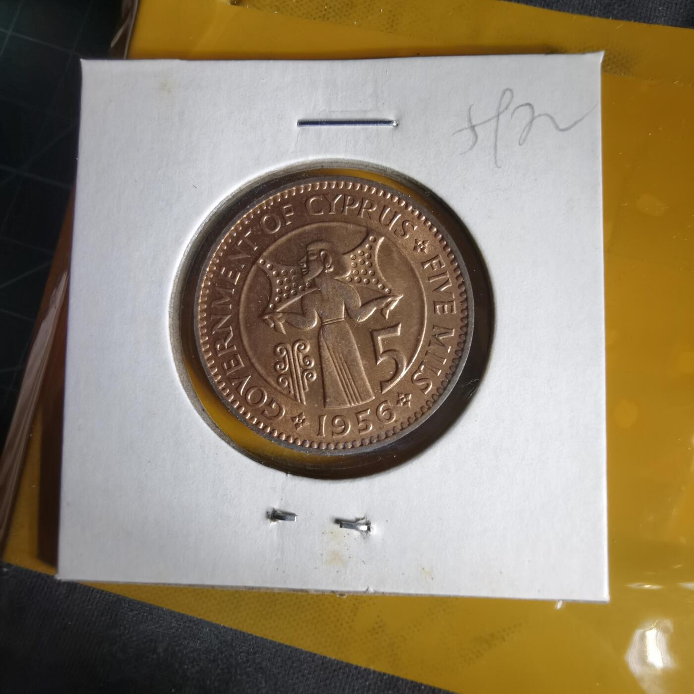 沼泽如烟--第1059场 塞浦路斯1956年5米尔