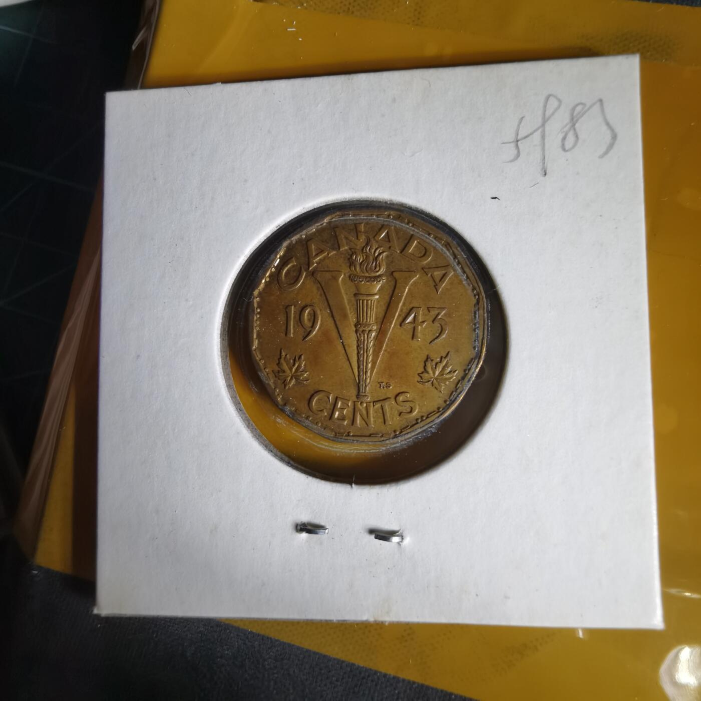 沼泽如烟--第1059场 加拿大1943年五分