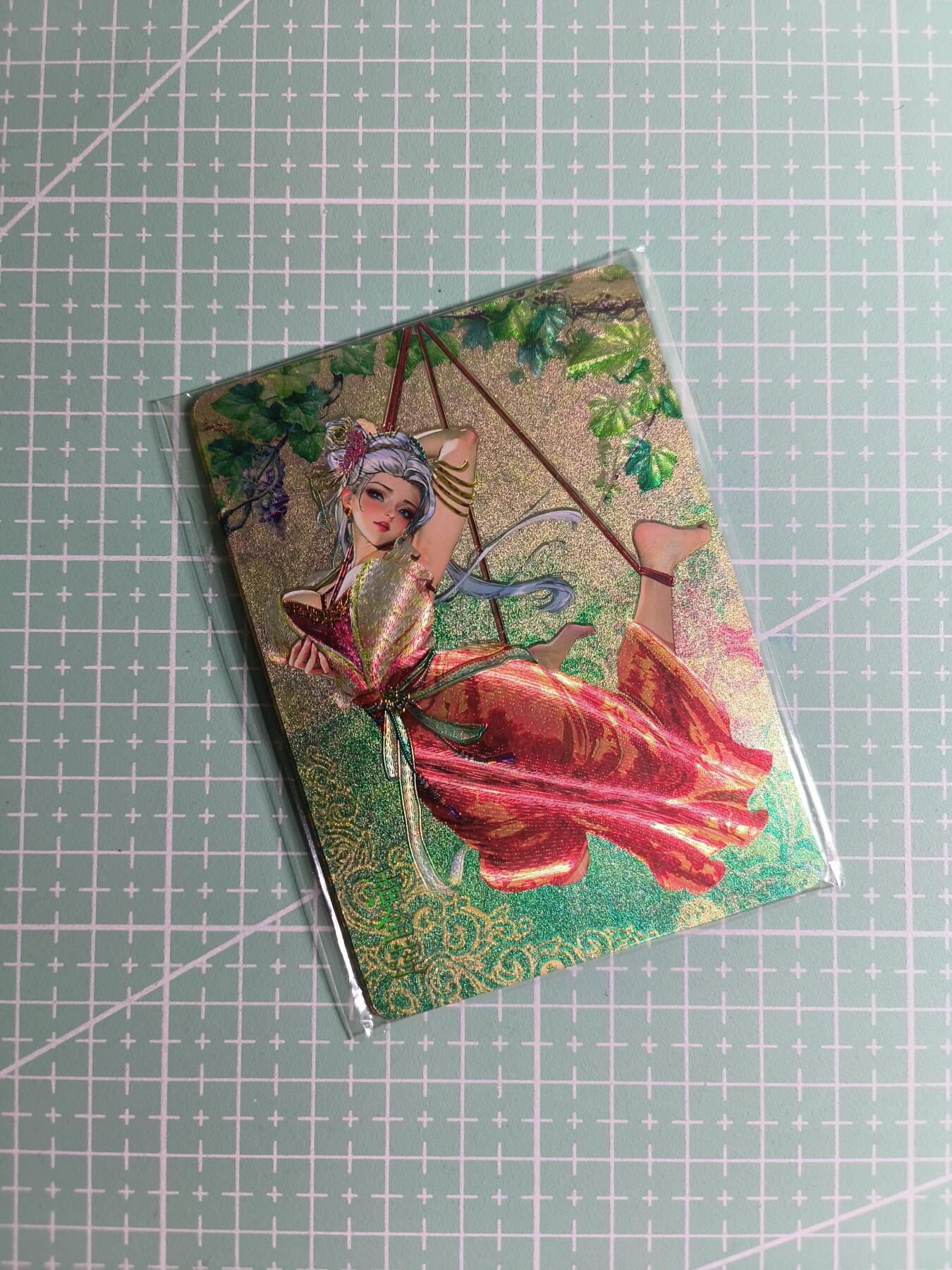 C先生卡牌 第27期 持续收拍品中…零手续费代拍 【浮雕折光】燎原文化×罐儿《金瓶梅》潘金莲 三渐变