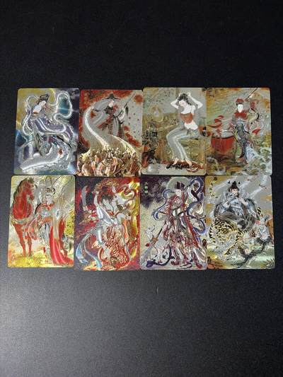 NO.30 好又多金牌大场，每周一站式配齐，方便凑单！（周6晚9点截拍，卖家送拍0抽成！） - 【套卡】焱卡 问道东方 彫仙 浮雕粗闪8张一套