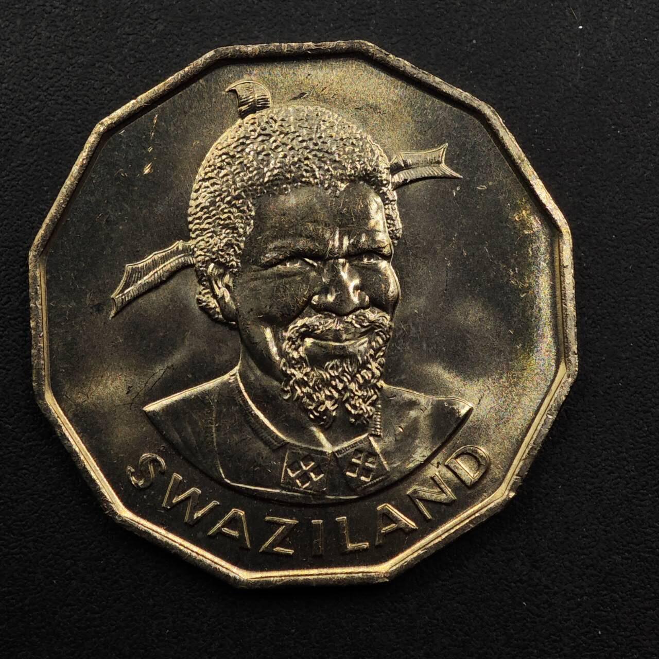 【淘币小摊】实时拍第八百九十二拍   散币场    每周一统一发货 斯威士兰1981年50分镍币