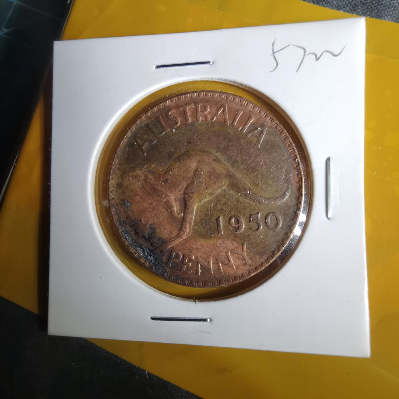 沼泽如烟--第1057场 澳大利亚1950年1便士