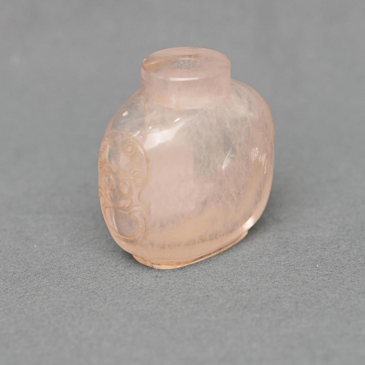 碧月说宝.韫玉流光-南京文物公司明清玉器专场（一） 水晶鼻烟壶