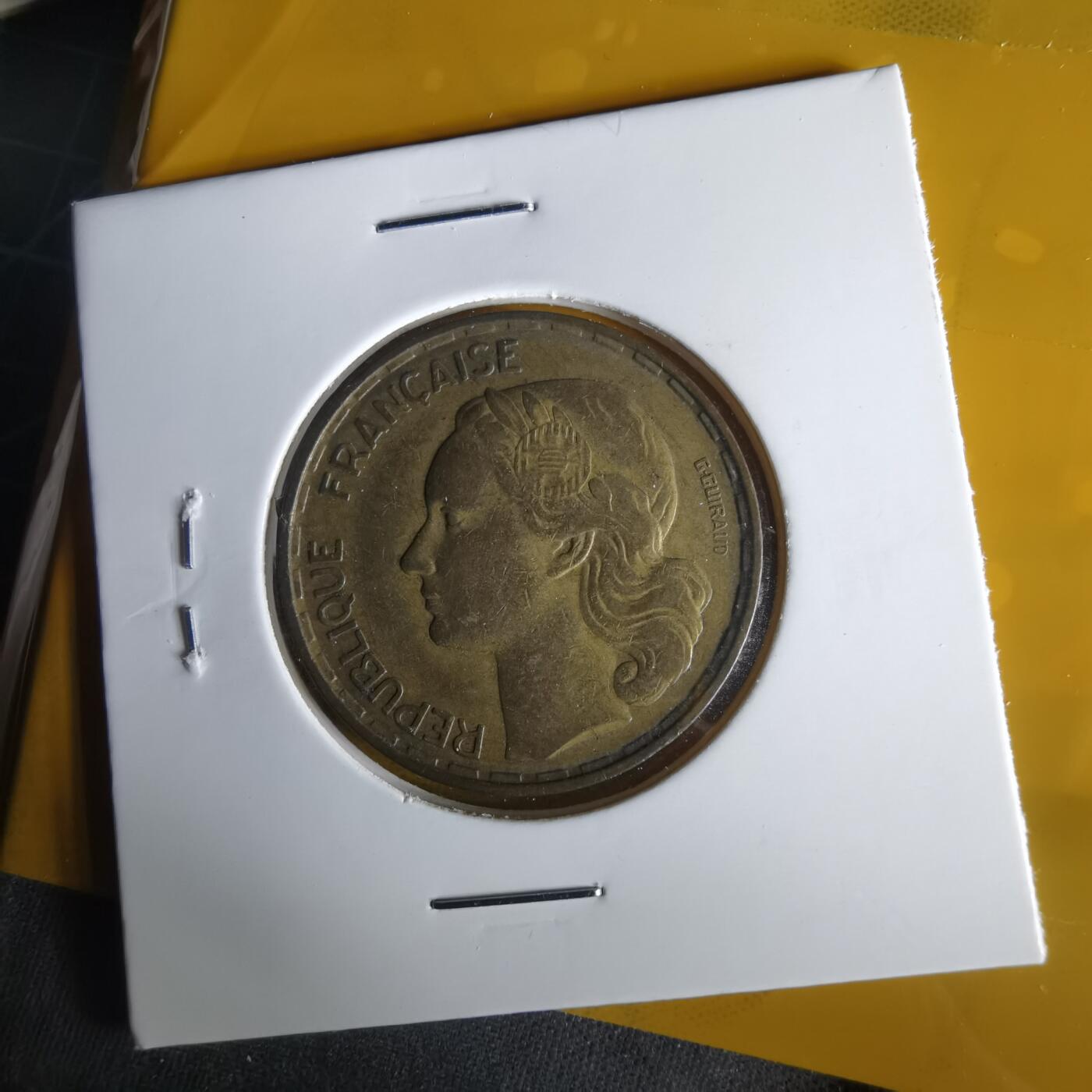 沼泽如烟--第1059场 法国1953年50法郎