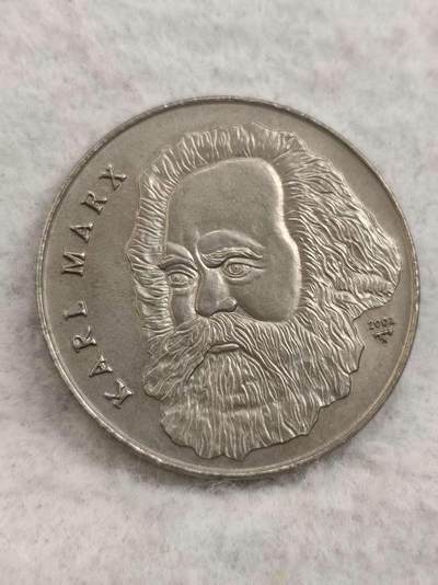 G&W世界散币，银币处理专场（第48场） - 古巴2002年1比索   卡尔 马克思 克朗型