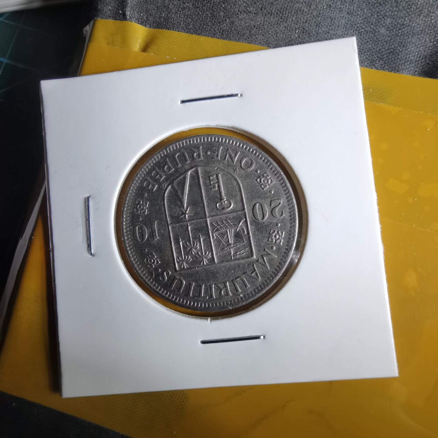 沼泽如烟--第1057场 毛里求斯2010年1卢比