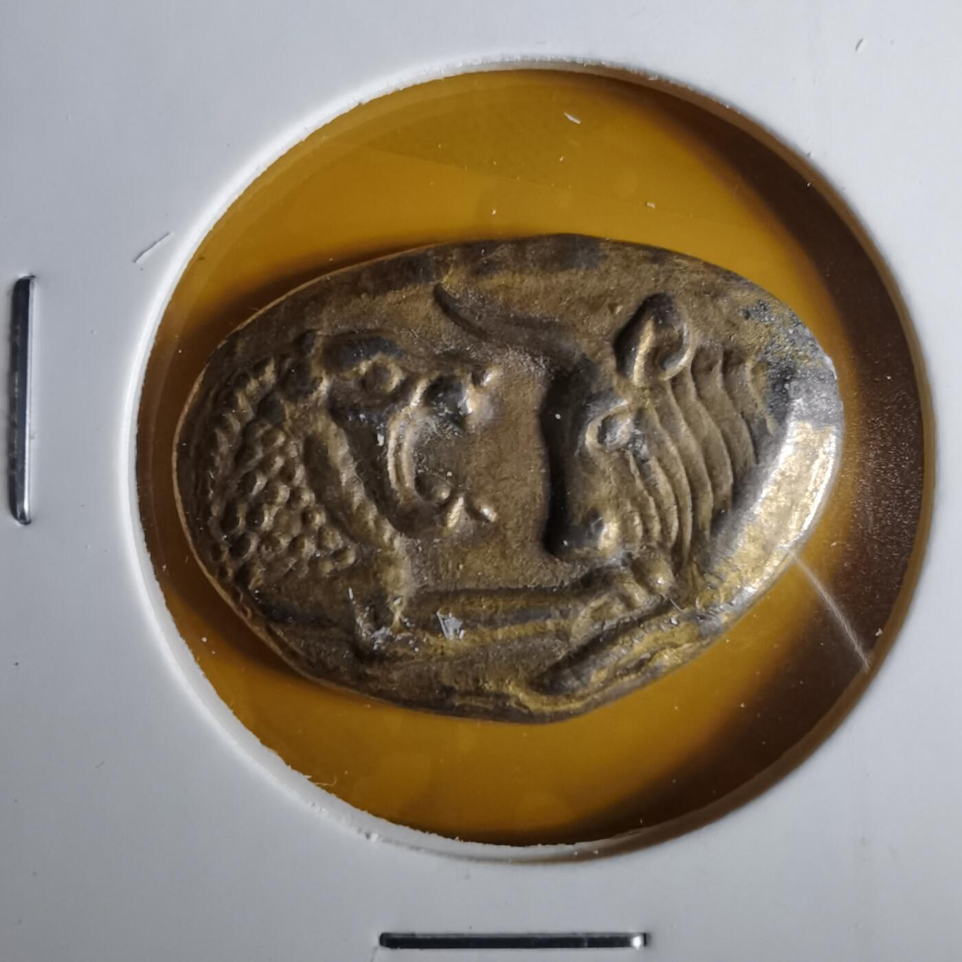 沼泽如烟--第1057场 法国1970年发行的克罗伊斯( Croesus )主题纪念代用币