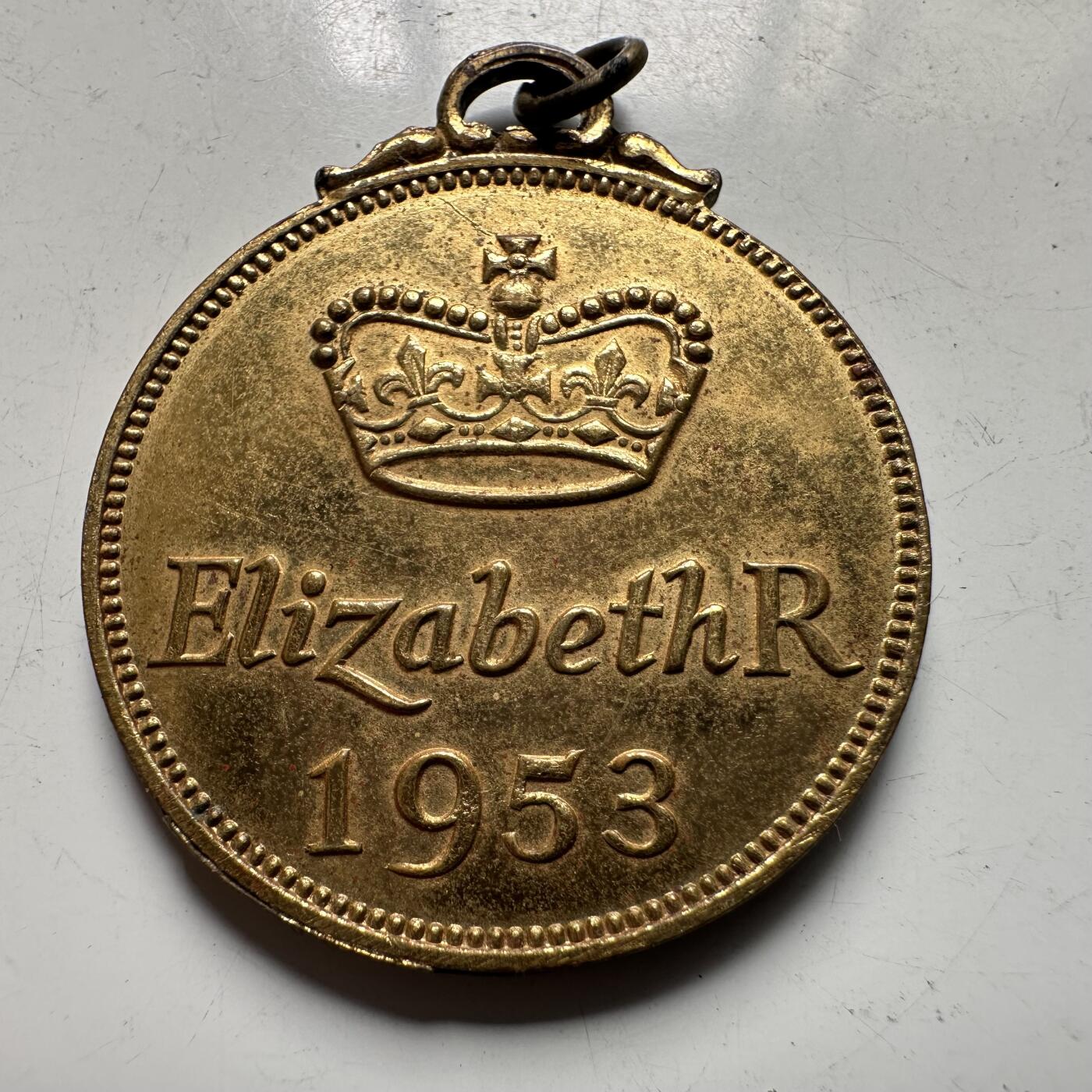 🌹外币初藏🌹🐯2026年第43场   每周二四六晚8️⃣点  世界硬币 英国 1953年 伊丽莎白二世加冕纪念章 27毫米 这个头像版本比较少见