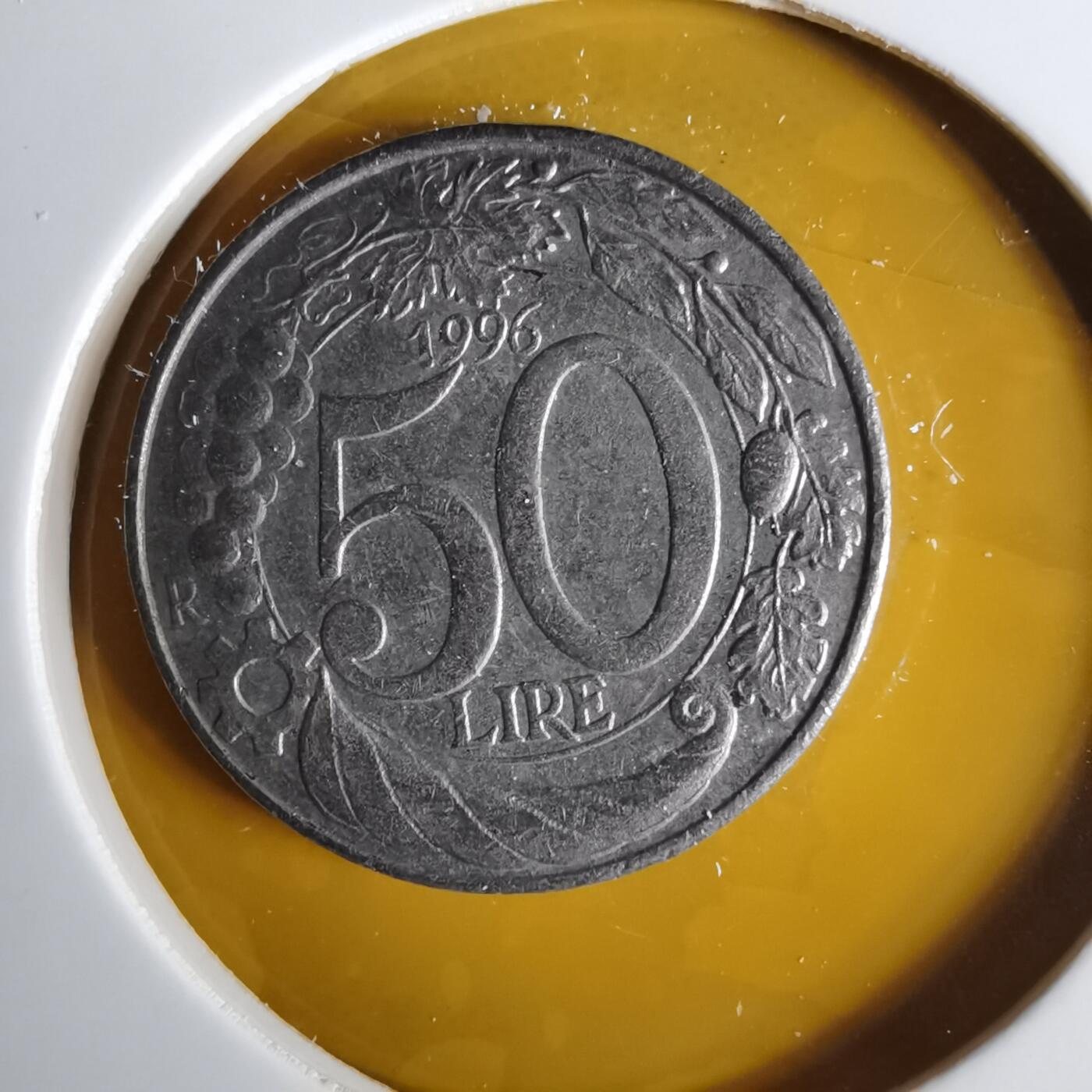 沼泽如烟--第1057场 意大利1996年50里拉