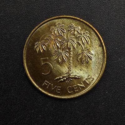 【淘币小摊】实时拍第八百九十二拍   散币场    每周一统一发货 - 塞舌尔1982年5分铜币