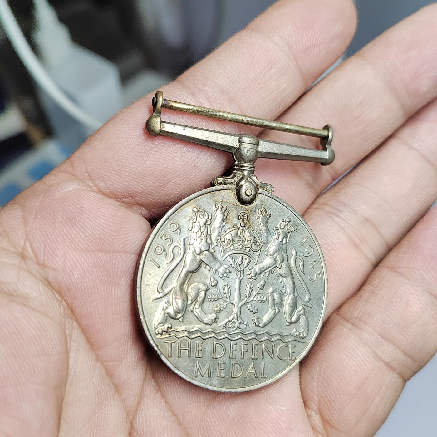 PCAI钱币  17-810  钱币邮票纪念章小专场 英国二战  国土防御作战奖章