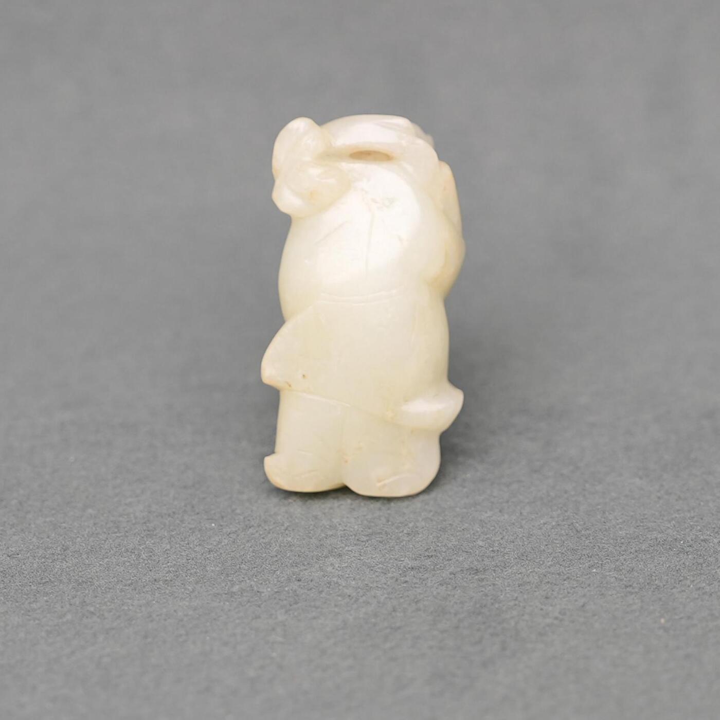 碧月说宝.韫玉流光-南京文物公司明清玉器专场（一） 玉童子