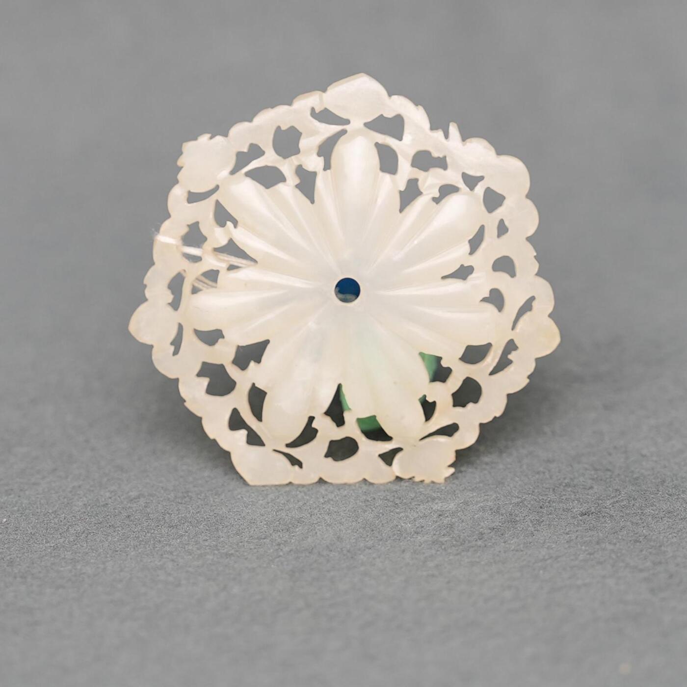 碧月说宝.韫玉流光-南京文物公司明清玉器专场（一） 玉三多花片