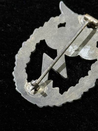 戎马世界章牌大赏第115期 德国二战对地攻击奖章，锌制